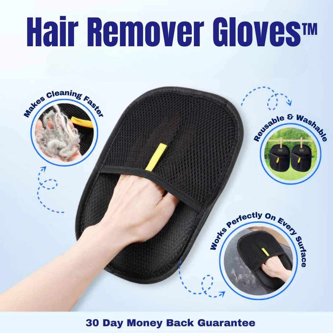 Pet Hair Remover Gloves™