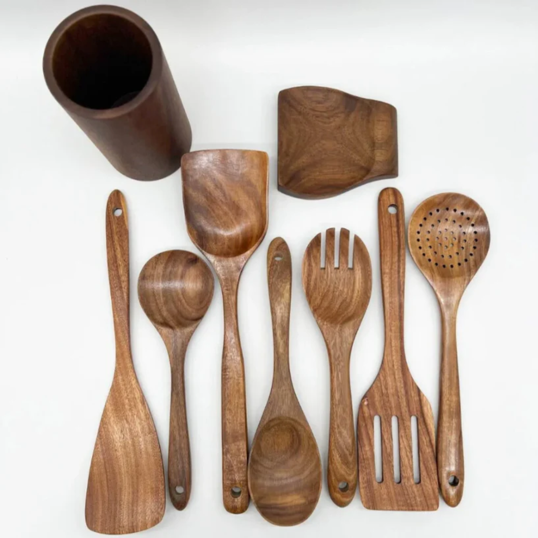 Teak Utensil Set™